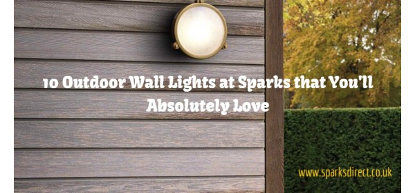 10 Outdoor Wall Lights at Sparks that You will Absolutely Love (as seen via Houzz)