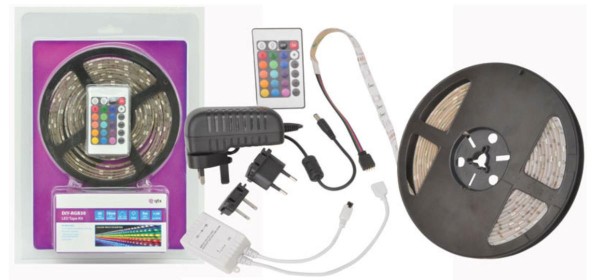NEW! Color Changing RGB LED Tape for Domestic or Commercial Applications!