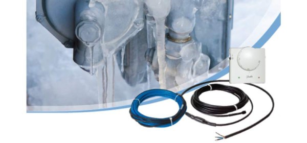 DEVI frost protection - heating cables for the protection of boiler condensate pipes