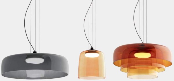 Introducing the Glass Levels Pendant Lights from LedsC4 at Sparks