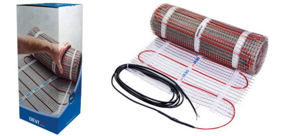 New DEVImat underfloor heating systems from Danfoss for concrete or timber floors