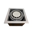 Multi-Directional Battery Fitting 12V 1 Head AR111 75W in Satin Grey for Ceiling Mounting