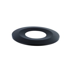 Low Profile Black Paintable Bezel 85mm diam for the FRFL Fire Rated Downlights, Integral LED ILDLFR70B005