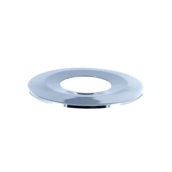 Low Profile Polished Chrome Bezel 85mm diam for the FRFL Fire Rated Downlights, Integral LED ILDLFR70B006