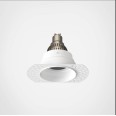 Trimless Round Adjustable Downlight in Matt White Dimmable 1 x 6W max. LED GU10 IP20, Astro 1248024