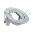 Adjustable Lock Ring Aluminium Downlight in White Aurora AU-DLM357W 50W GU10 IP20