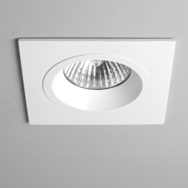 New Square Mains GU10 Ceiling Recessed Downlight Spotlights Fixed or Tilted LED 