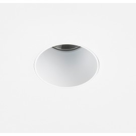 IP65 Fire Rated Void 55 GU10 6W LED Downlight in Matt White, Dimmable Round Fixed Recessed Light