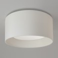 Bevel Round 600 White Fabric Shade for Astro 7057 4-Way Plate (shade only), Astro 5021001
