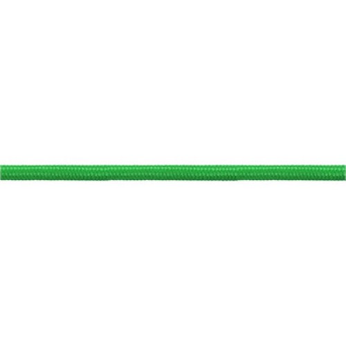 Green Decorative Braided Flex Cable 5m 3 Core 0.5mm2 for Rewiring Pendants (max. 400W)