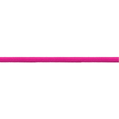 Pink / Fucsia Decorative Braided Flex Cable 5m 3 Core 0.5mm2 for Rewiring Pendants (max. 400W)
