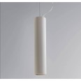 Osca 400 Round Plaster Pendant in White (paintable) using 1 x 6W max. LED GU10 Lamp IP20 rated, Astro 1252014