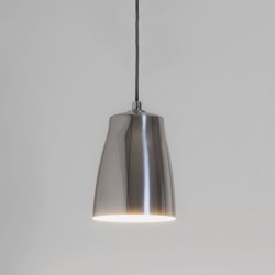 Atelier 150 Round Pendant with a Polished Aluminium Shade IP20 using 1 x 42W max. E27/ES, Astro 1224017
