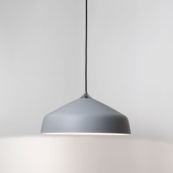 Ginestra 400 Painted Light Grey Pendant Light, IP20 E27/ES max. 72W Ceiling Suspension Lamp Astro 1361004