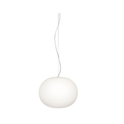 Flos Glo-Ball S2 Pendant - 450mm Opal White Globe Suspension Light designed by Jasper Morrison