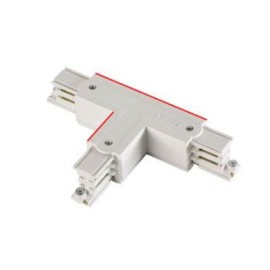 T Connector with Polarity on the Outside and Right, Suitable for Incoming Mains, Illuma Global Track