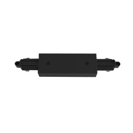 Central Live Connector in Matt Black for Astro Track System, Single Phase, Astro 6020018