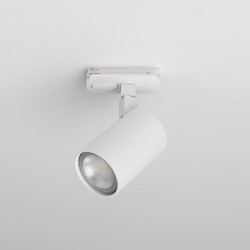 Ascoli Matt White GU10 Track Spotlight IP20 Adjustable Dimmable for Astro Track Mounting Only, Astro 1286033