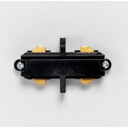 Straight Connector in Black for Single Circuit Track, FossLED FLTC-1