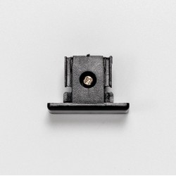 End Cap in Black for Single Circuit Track, FossLED FLTEC-1