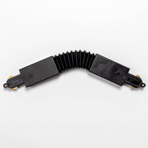 Flexible Connector in Black for Single Circuit Track, FossLED FLTFC-1