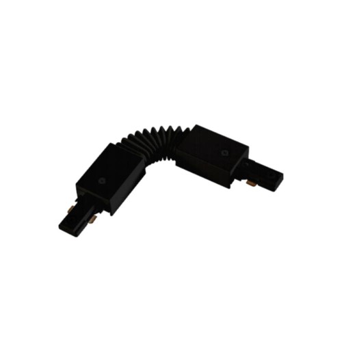 Illuma T20-BL Black Flexible Connector 0 to 158 Degrees for Mains Circuit Track System