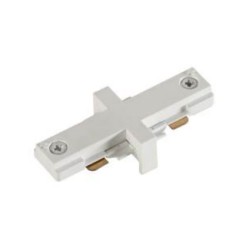 Illuma T23-WH Straight Joiner (8mm) in White to Connect 2 Mains Voltage Tracks Together
