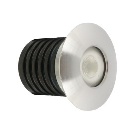 IP65 rated 1W LED Marker Light 3000K Warm White 85lm in Aluminium (Walkover LED)