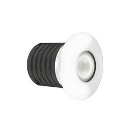 IP65 1W LED Marker Light 3000K Warm White 85lm Powder Coated (Paintable Walkover LED)