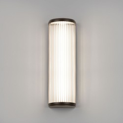 Versailles 400 LED Bathroom Wall Light IP44 in Bronze with Ridged Diffuser 7.2W 3000K Astro 1380003