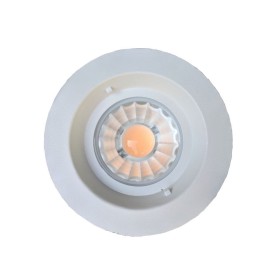 IP65 10W Fire Rated Dimmable LED Downlight 3000K 950lm with Interchangeable Bezel (not included)