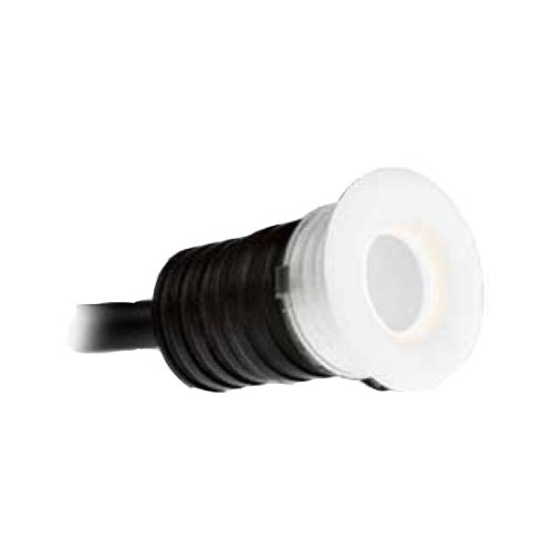 IP44 1W LED Micro Marker Light 4000K Cool White 350mA 70lm in White for Wall / Ceiling Lighting