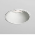Minima Round LED Fixed Downlight in Textured White using 1 x 6.8W COB LED 2700K 434lm IP20, Astro 1249005