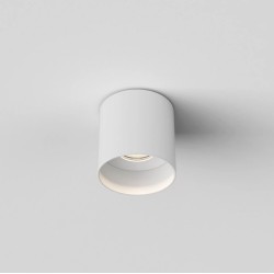 Osca LED Round Matt White Ceiling Surface Spotlight 7.7W 2700K 528lm Dimmable LED IP20 Astro 1252022