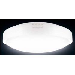 IP44 12W 924lm 4000K Tough-Shell White Bulkhead 25cm dia for Indoor Wall / Ceiling Non-Dimmable