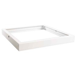 LuxPanel Surface Mounting White Frame for Luceco Edgelit Framed and Frameless Panels 602x602x66mm, Luceco LPF66W