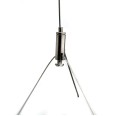 Y-shaped LED panel suspension kit with Stainless Steel Wires and Adjustable Length (max. 130cm Drop)
