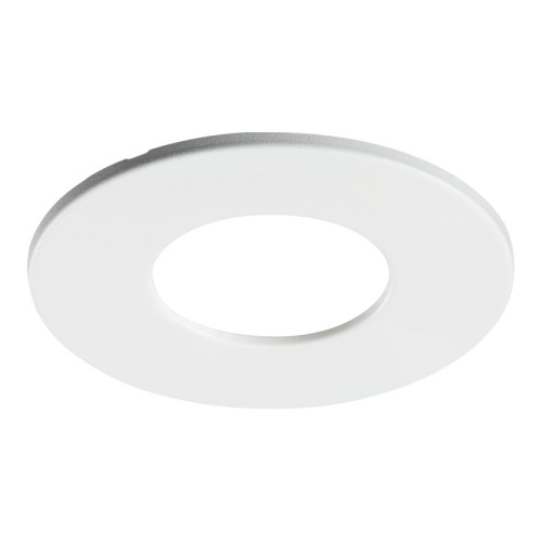 Fixed White Bezel for the Knightsbridge SPEKFCWA IP65 LED Downlight range (Bezel only)