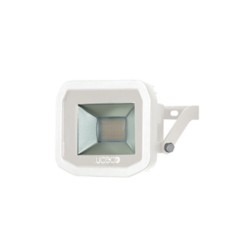 IP65 8W Slimline LED Flood Light 5000K Neutral White 600lm in White, Luceco Guardian LFS6W150-02