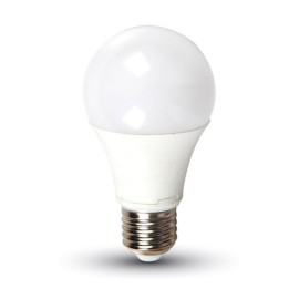 10W E27 LED Lamp Warm White 2700K 807lm A60 Thermoplastic White Non-Dimmable IP20 rated