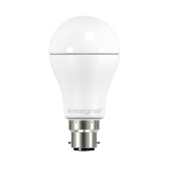 13W 1521lm 2700K BC/B22 LED Lamp Non-Dimmable Frosted Globe GLS Integral LED ILGLSB22NC018