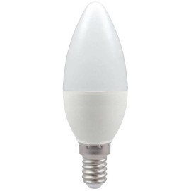 5.2W E14/SES LED Candle 470lm 3000K Warm White Non-Dimmable Opal White equiv. 40W