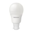 9.5W BC B22 Opal Classic GLS LED Lamp Cool White 6500K 810lm Non-Dimmable, Megaman 143376