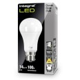 13.5W BC GLS Dimmable LED Lamp 2700K Warm White 1521lm Eq. 100W, Retro-Fit Classic Globe