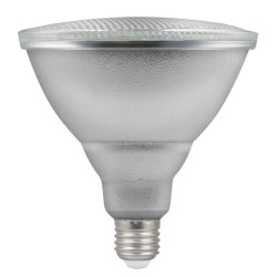IP65 15.5W E27/ES PAR38 Reflector LED Lamp 3000K Dimmable Glass 30deg Beam Crompton 14886