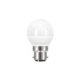 6.2W B22/BC LED Lamp 470lm 2700K Frosted Mini Globe Dimmable with 240deg Beam Integral LED ILGOLFB22DC022