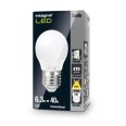 6.3W E27/ES 2700K 470lm Dimmable Mini Globe LED Light Bulb, Conventional Retrofit LED Lamp