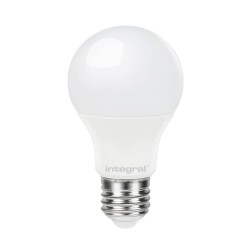 8.8W E27/ES Dimmable LED Lamp 2700K Warm White 806lm GLS 220 Beam Angle Frosted Globe, Integral LED ILGLSE27DC084