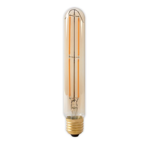 4W E27 LED Lamp 2100K 320lm, Lamp Gold Tube LED Lamp Long Filament 32mm x 190mm Dimmable