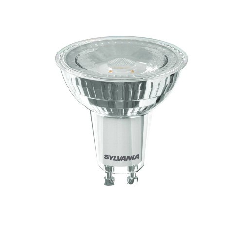 Sylvania 0029126 4.5W GU10 345lm 3000K Warm White Dimmable Glass LED Lamp, RefLED Superia Retro ES50 830